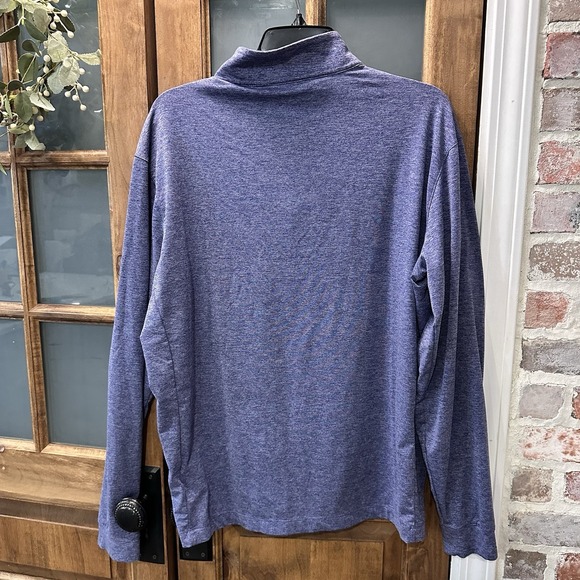 LA Lakers Women's Columbia Golf 1/4 Zip Purple Long Sleeve Pullover Shirt Large - Picture 10 of 10